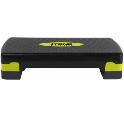 Aerobic Step Platform in Black and Yellow
